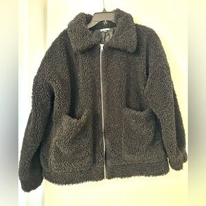Wild Fable Black Sherpa Jacket